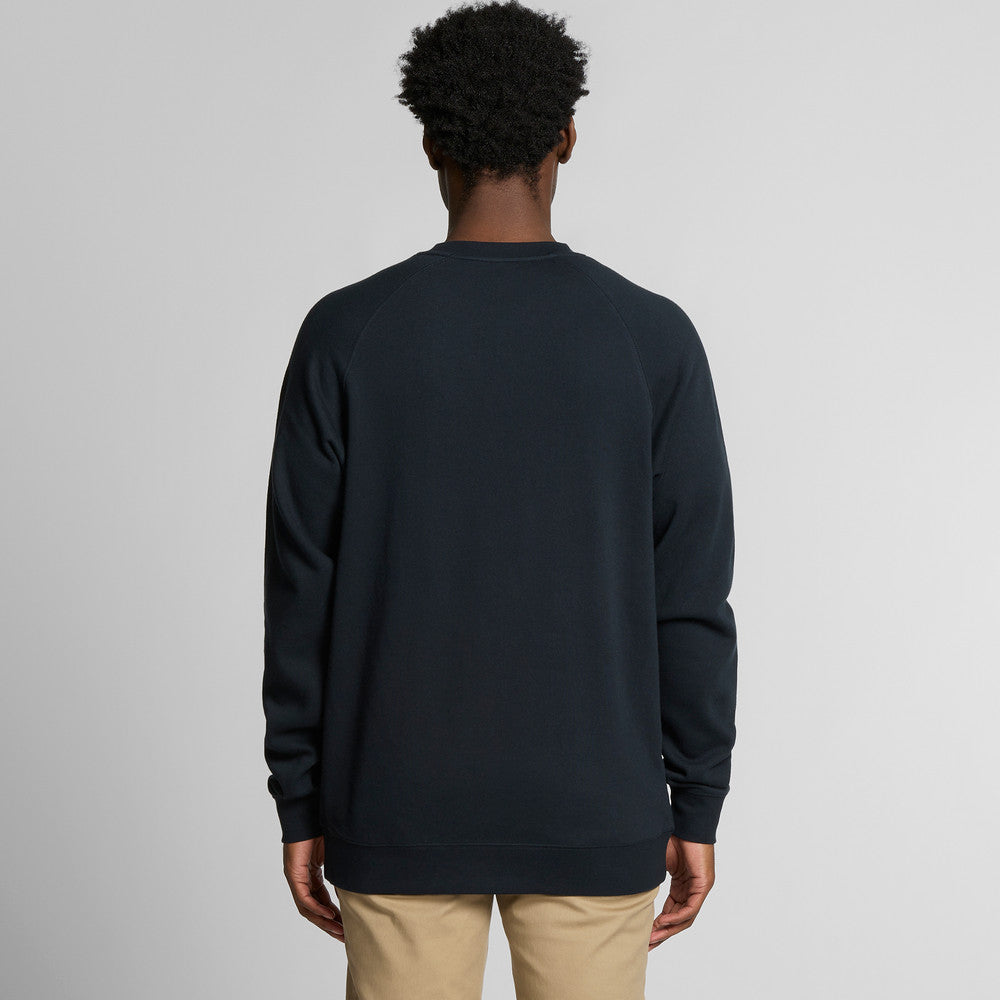 34th FB EK Holden Nationals Temora NSW 2025 - Navy crew neck sweatshirt - back view to show fit