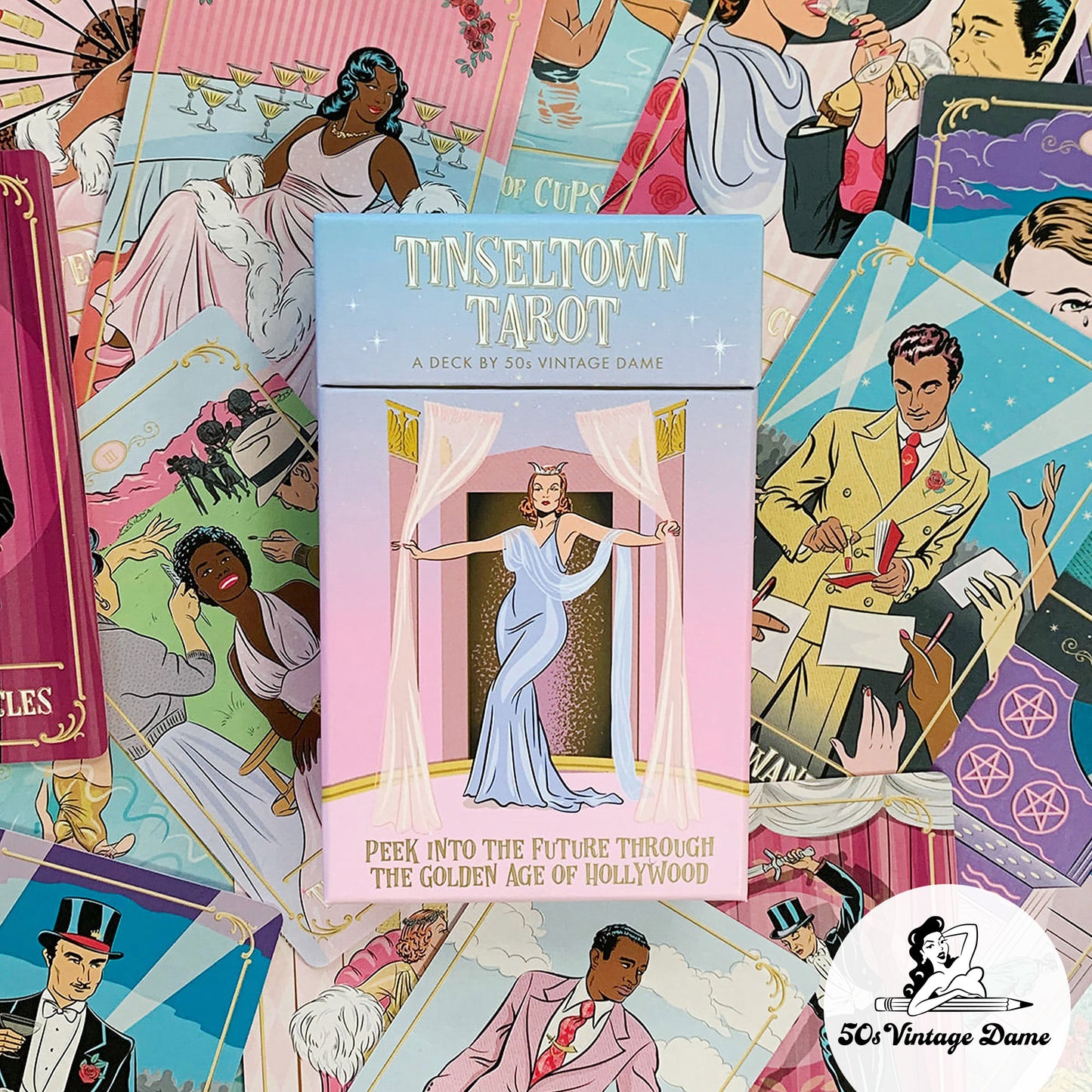 Tinseltown Tarot Card deck (Author-signed copy)