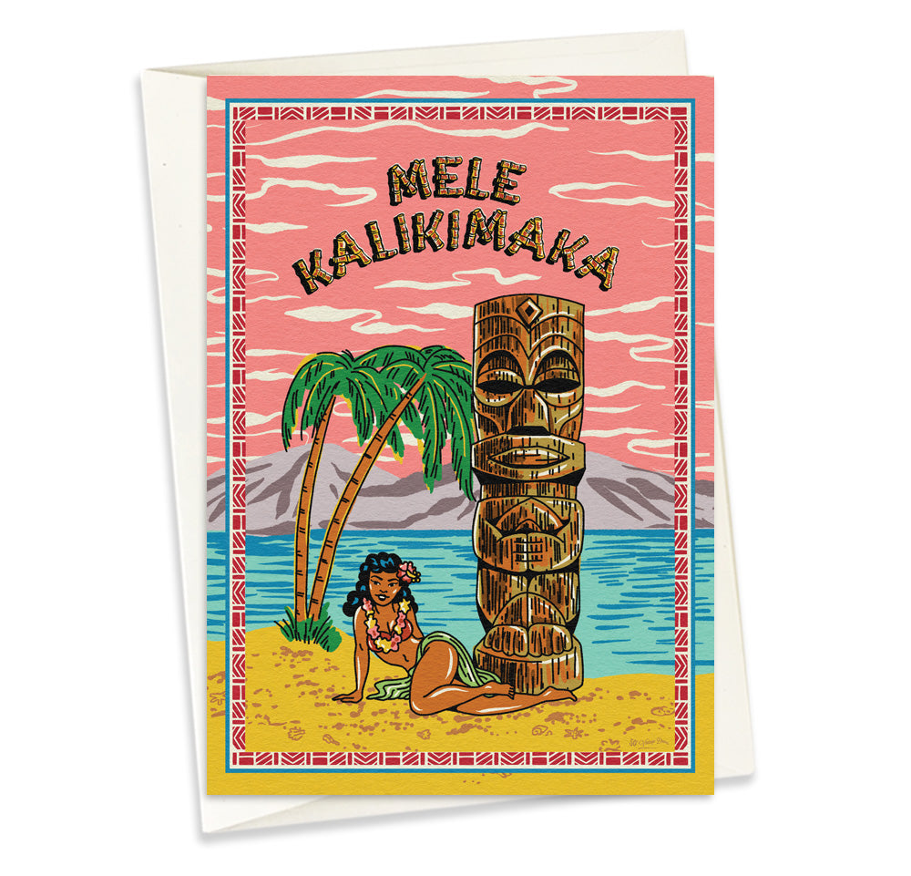 Mele Kalikimaka Christmas Card - 5 pack