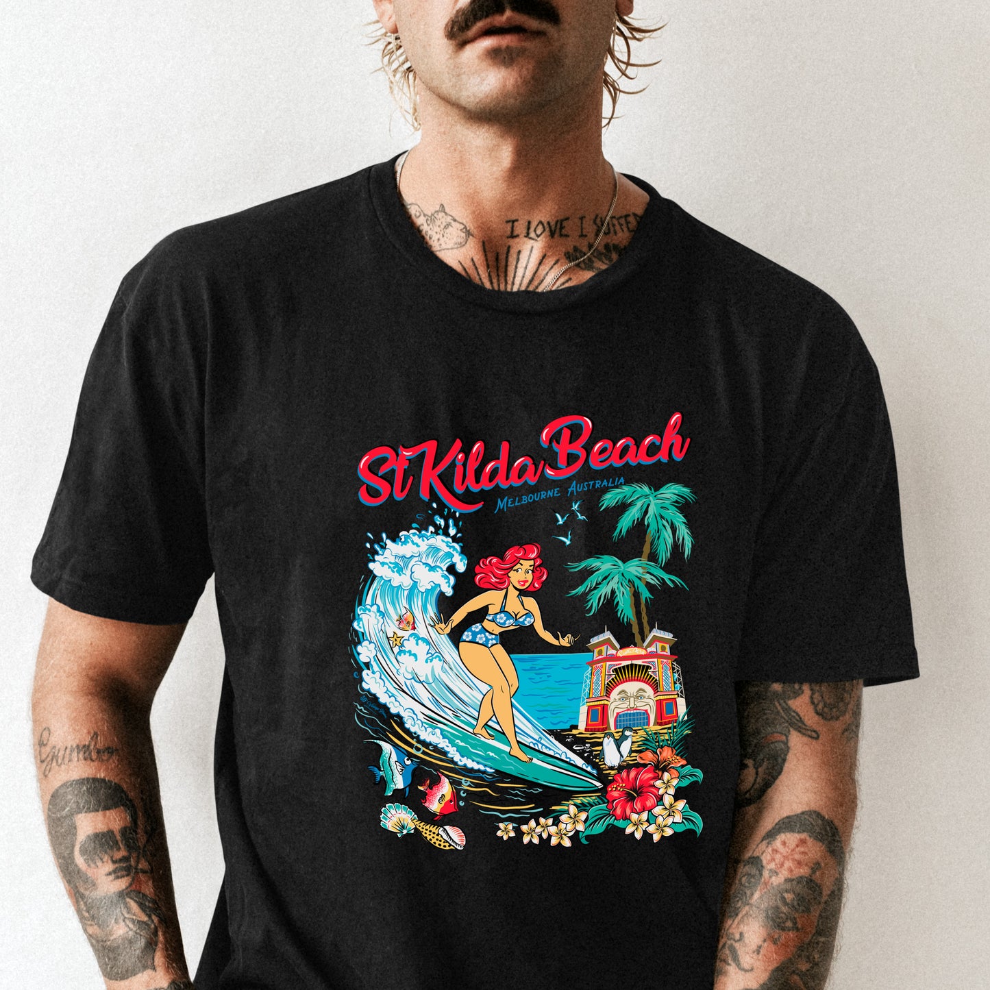 St Kilda Beach Unisex T-Shirt