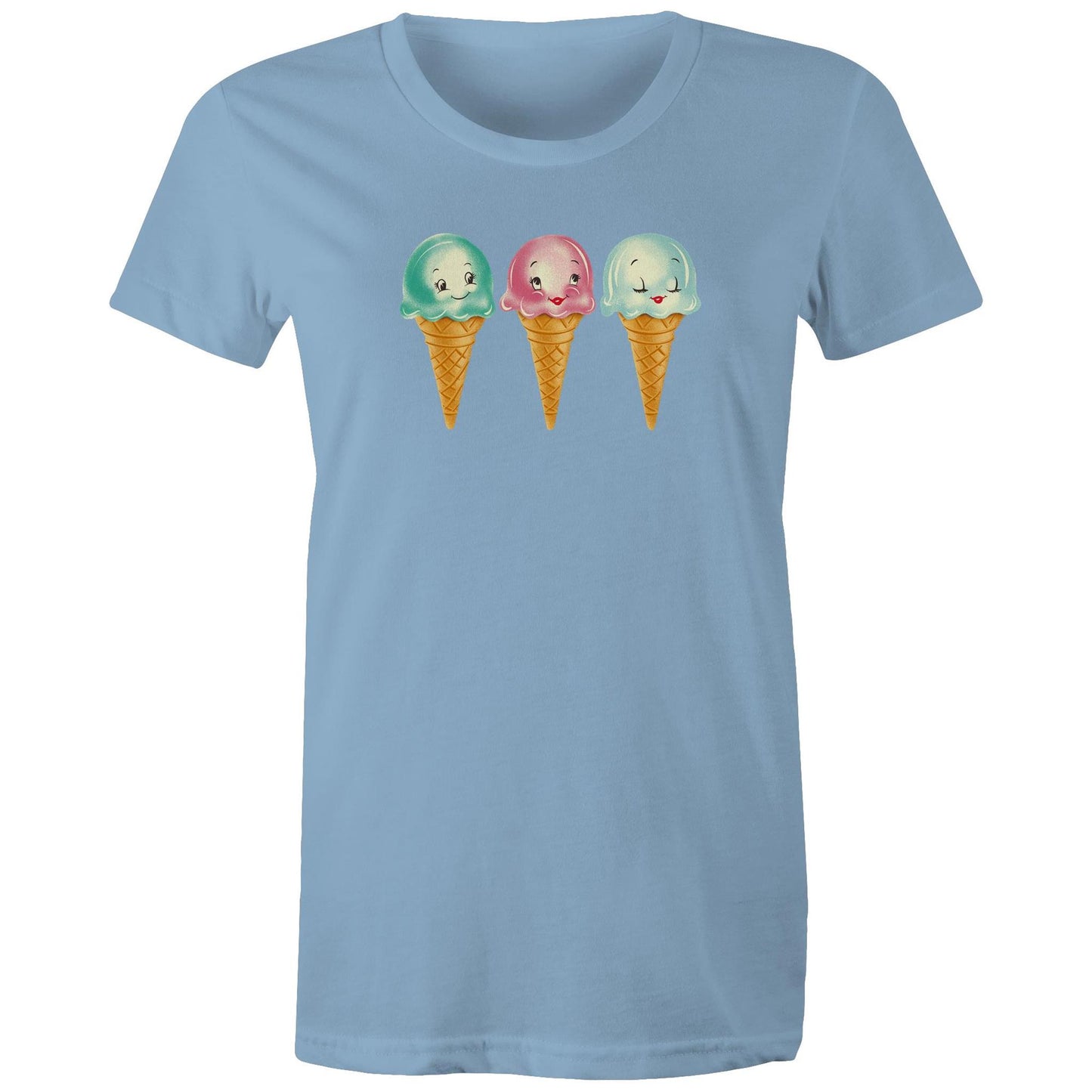 Ice-cream Pals - Ladies T-shirt