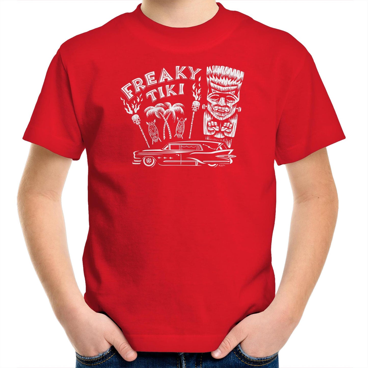 Freaky Tiki - Kids Youth T-Shirt