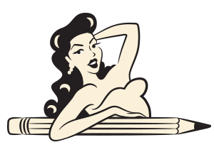 50s Vintage dame  logo