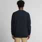 34th FB EK Holden Nationals Temora NSW 2025 - Navy crew neck sweatshirt - back view to show fit
