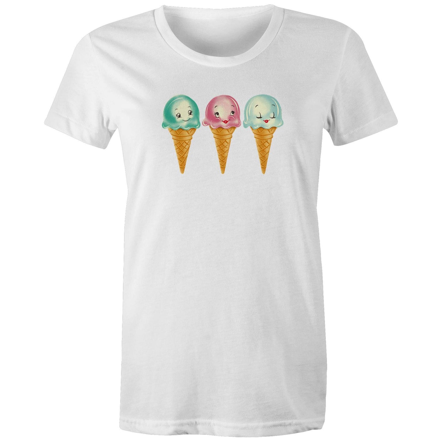 Ice-cream Pals - Ladies T-shirt