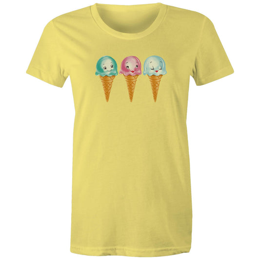 Ice-cream Pals - Ladies T-shirt