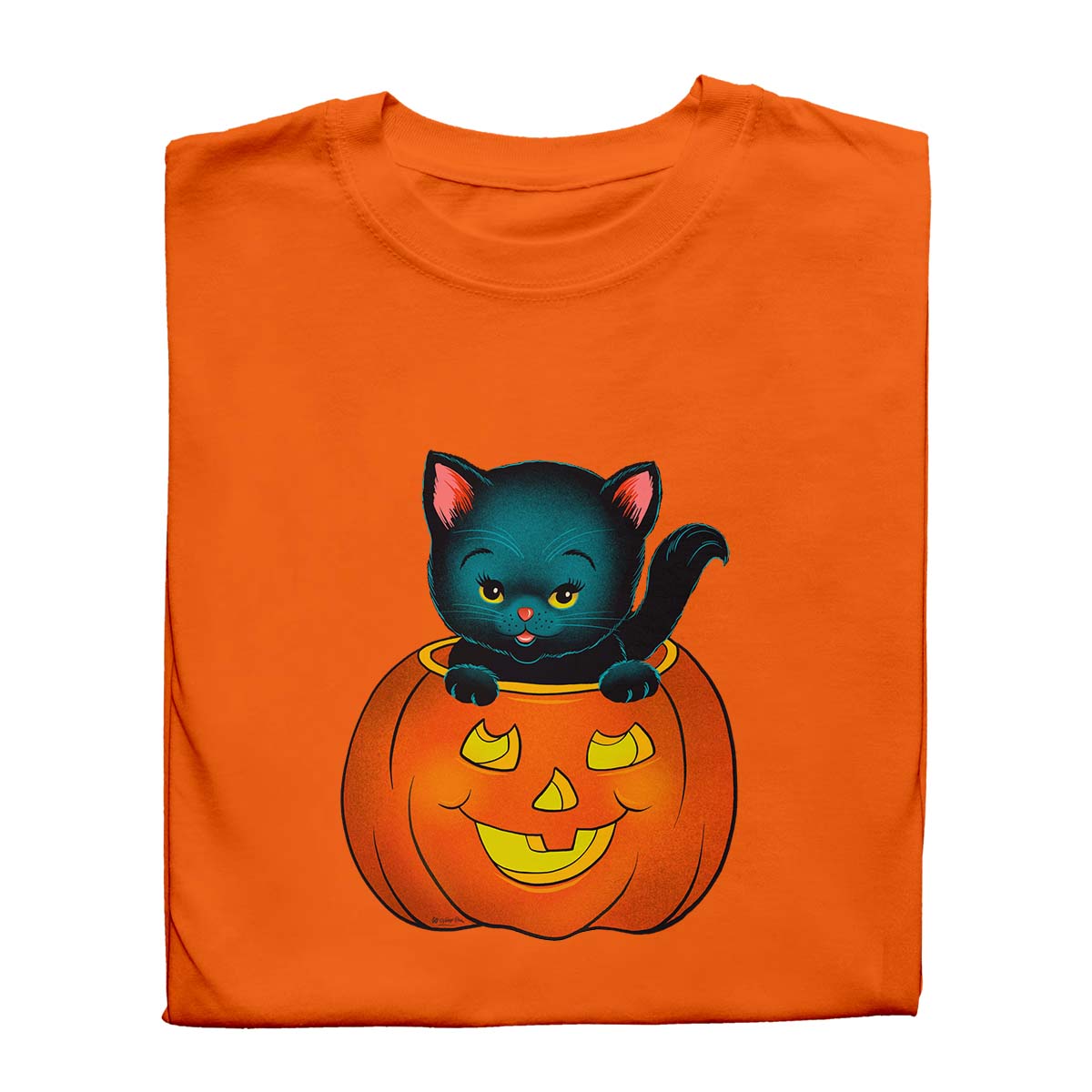 Pumpkin Kitty - Unisex T-Shirt