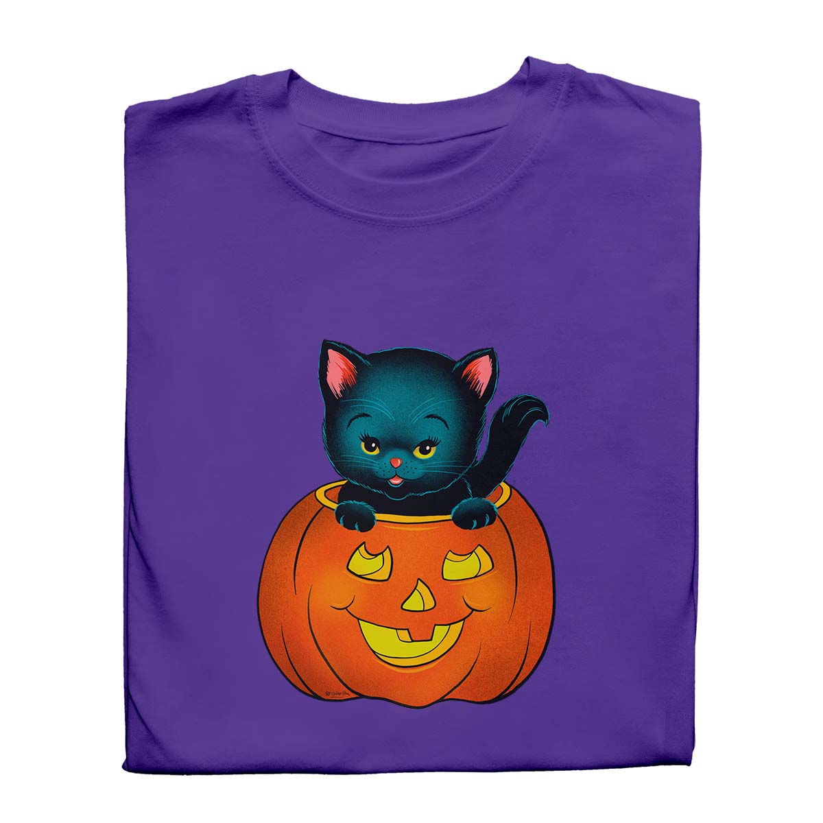 Pumpkin Kitty - Unisex T-Shirt