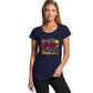 Retro Brisbane - Womens Scoop Neck T-Shirt