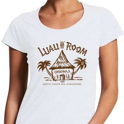 Luau Room - Ladies Scoop Neck T-Shirt