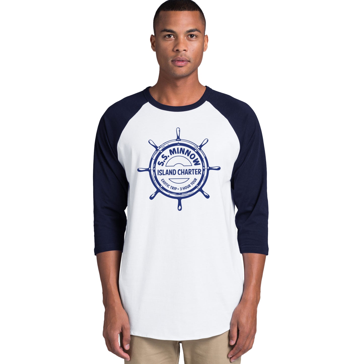 SS Minnow - 3/4 Sleeve T-Shirt