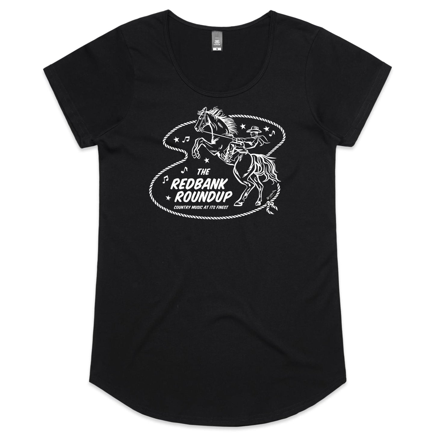 Redbank Roundup - Ladies Scoop Neck T-Shirt