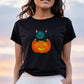 Pumpkin Kitty - Unisex T-Shirt