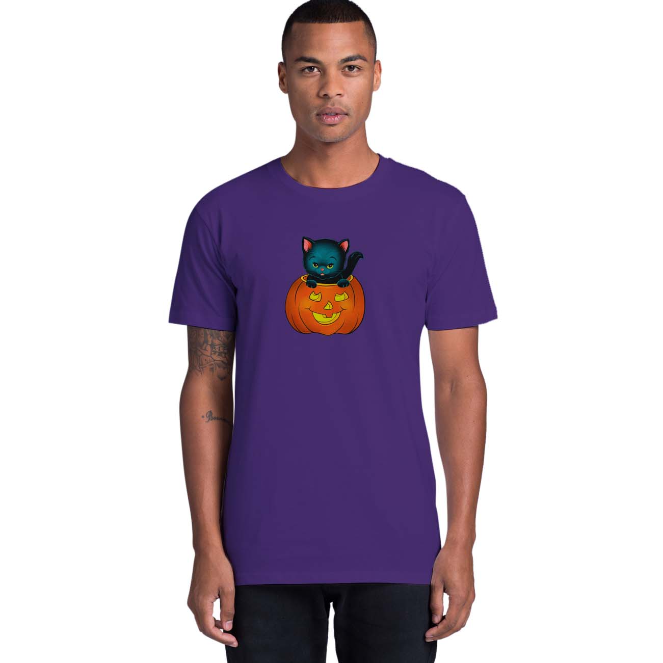 Pumpkin Kitty - Unisex T-Shirt