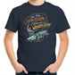 34th FB EK Holden Nationals Temora NSW 2025 - navy kids tee shirt