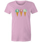 Ice-cream Pals - Ladies T-shirt