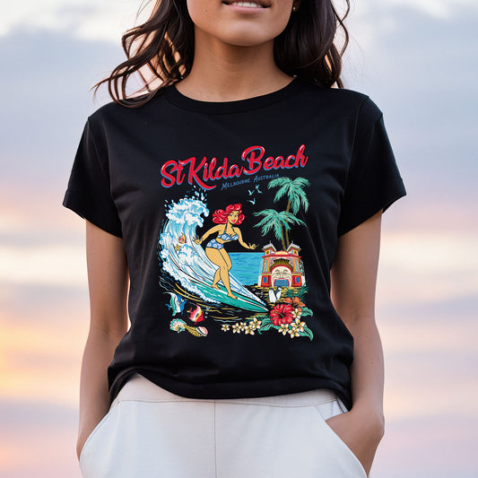 St Kilda Beach Unisex T-Shirt