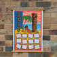 2026 Tiki Teatowel Calendar