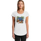 Tiki Time - Ladies Scoop Neck T-Shirt