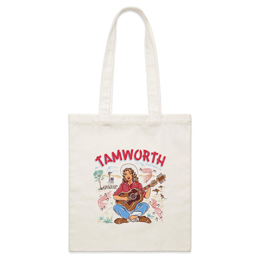 Tamworth souvenir tote bag