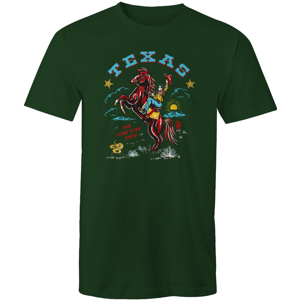 Texas - Mens T-Shirt – 50s Vintage Dame