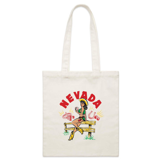 Nevada Vintage souvenir tote bag