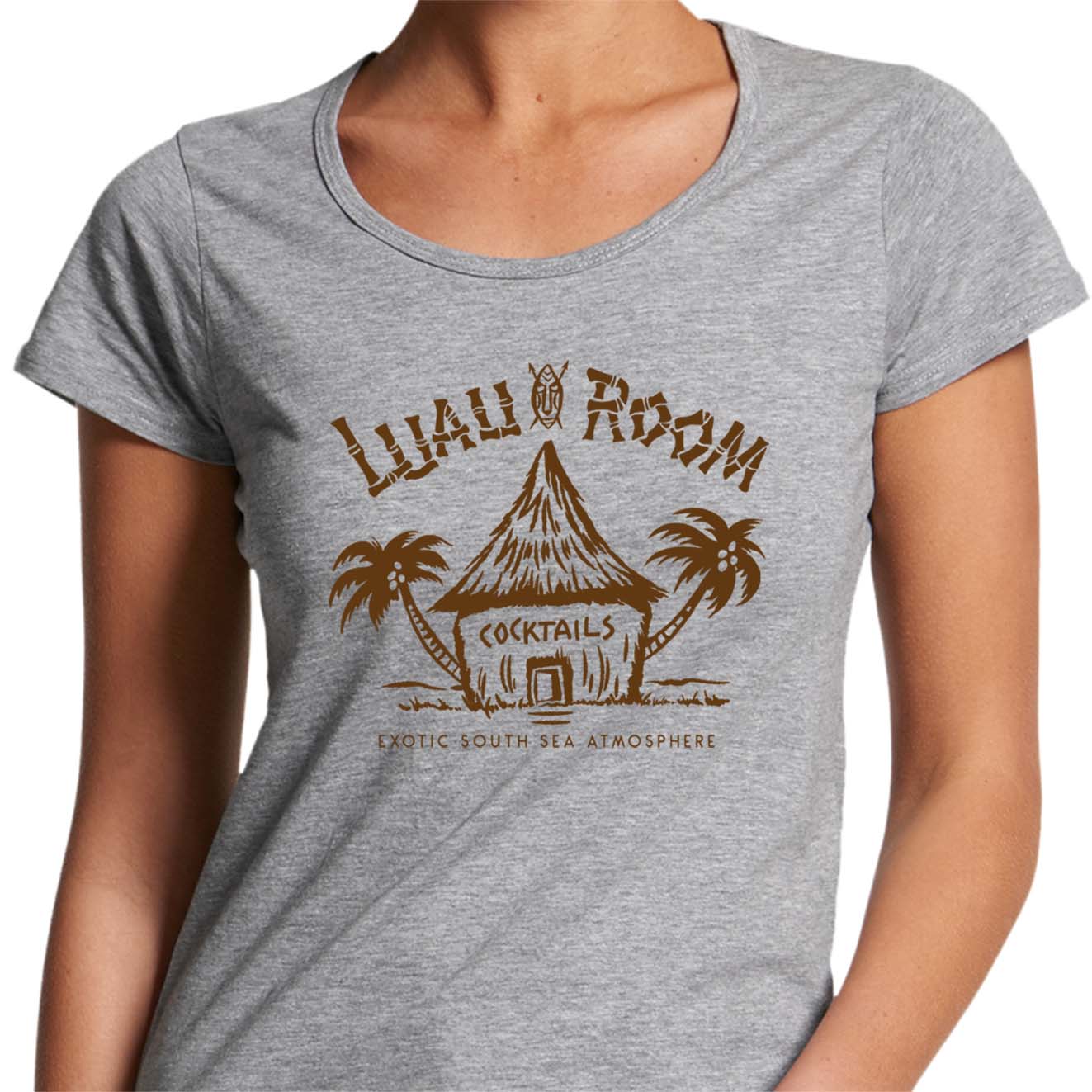 Luau Room - Ladies Scoop Neck T-Shirt